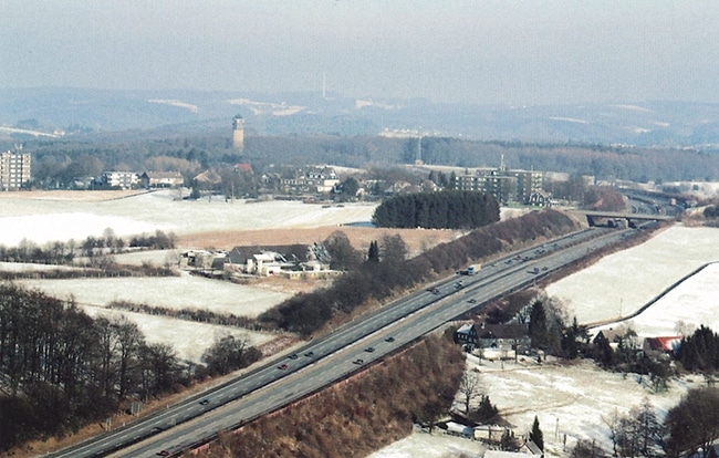 Autobahn 1 bei Lüttringhausen