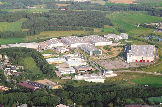 Industriegebiet in Bergisch Born