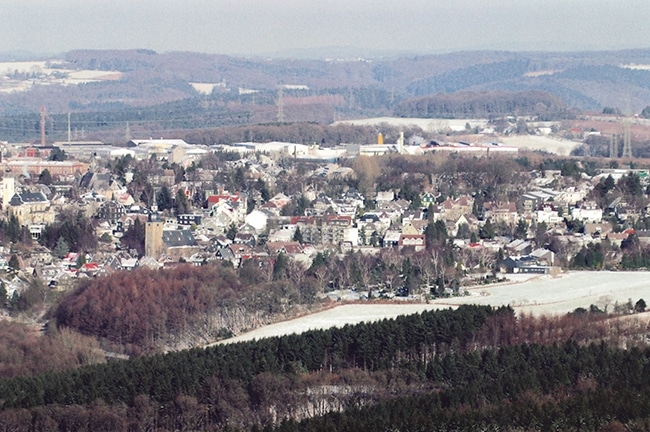 Lüttringhausen aus dem Ballon