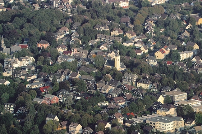 Lüttringhausen um die Heilig-Kreuz-Kirche